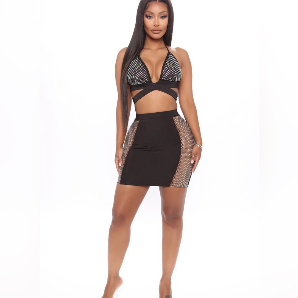 Fashion Nova Skirt Set